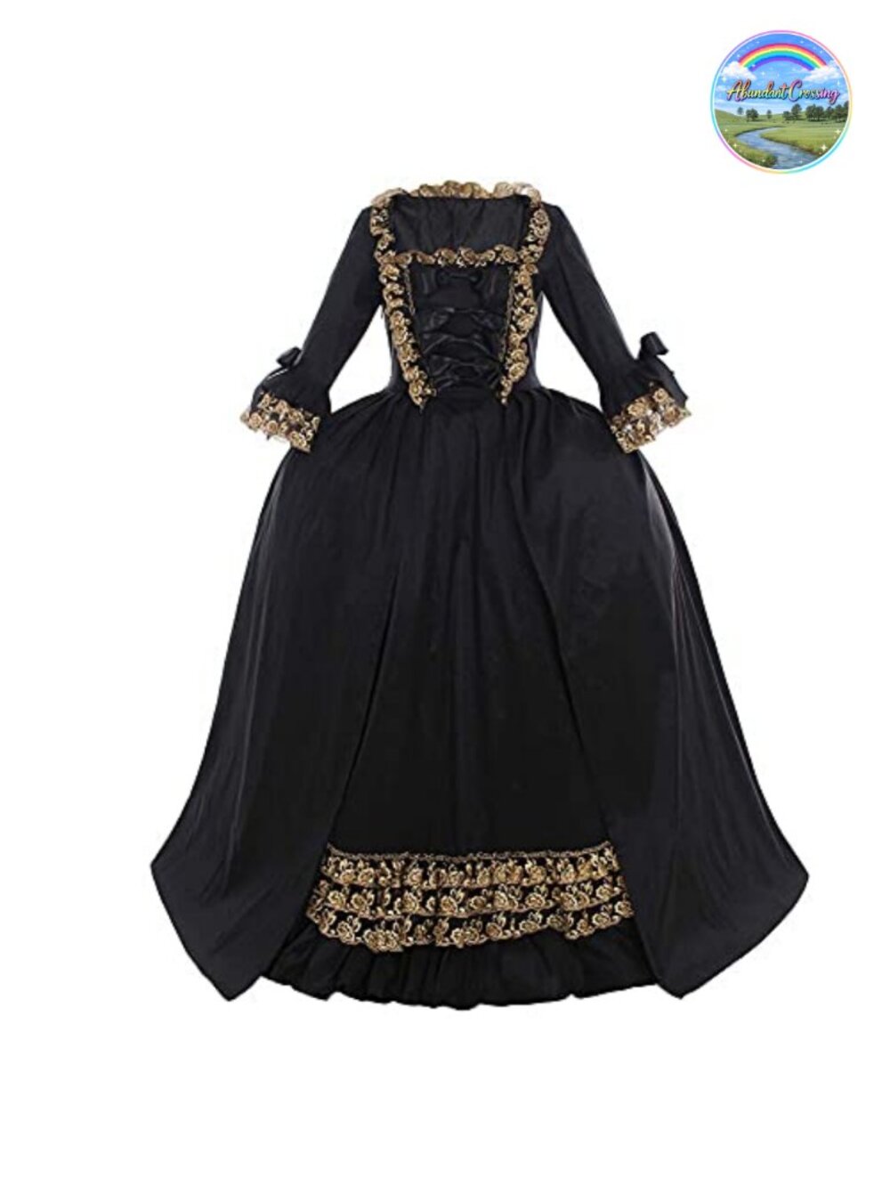 Rococo Victorian Ball Gown Cosplay Costume Satin Dress